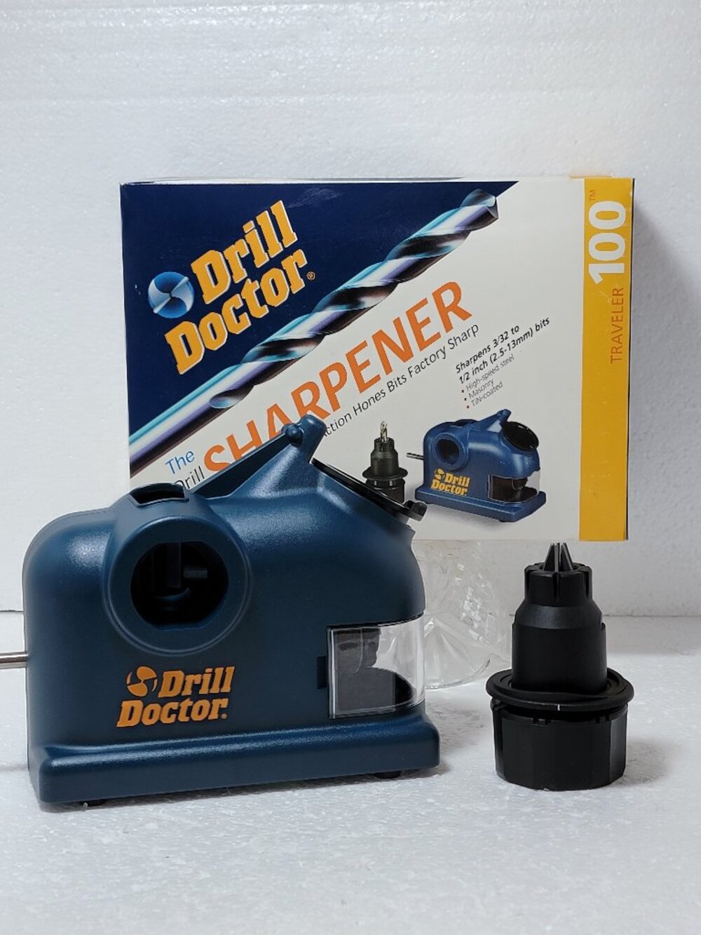 Drill Doctor Traveler 100 Drill Bit Sharpener New Without Tag